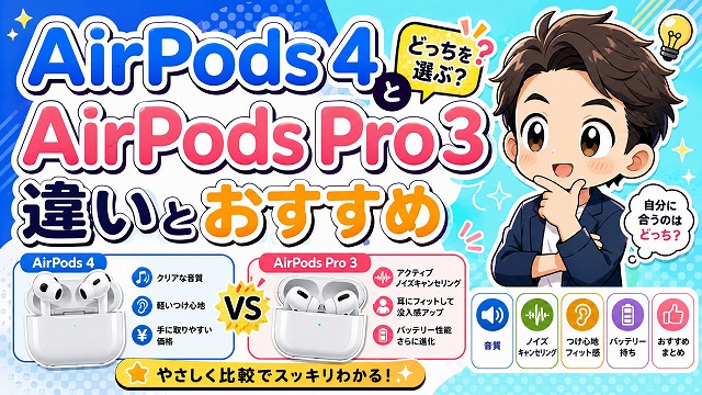 2026】AmazonプライムデーでAirPodsはいくら安くなる？Pro 3・AirPods